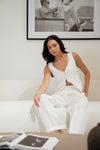 Linen Bloom trousers
